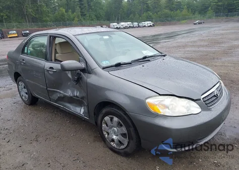 2007 Toyota Corolla Le из США, поврежденный, VIN 2T1BR32E07C849800